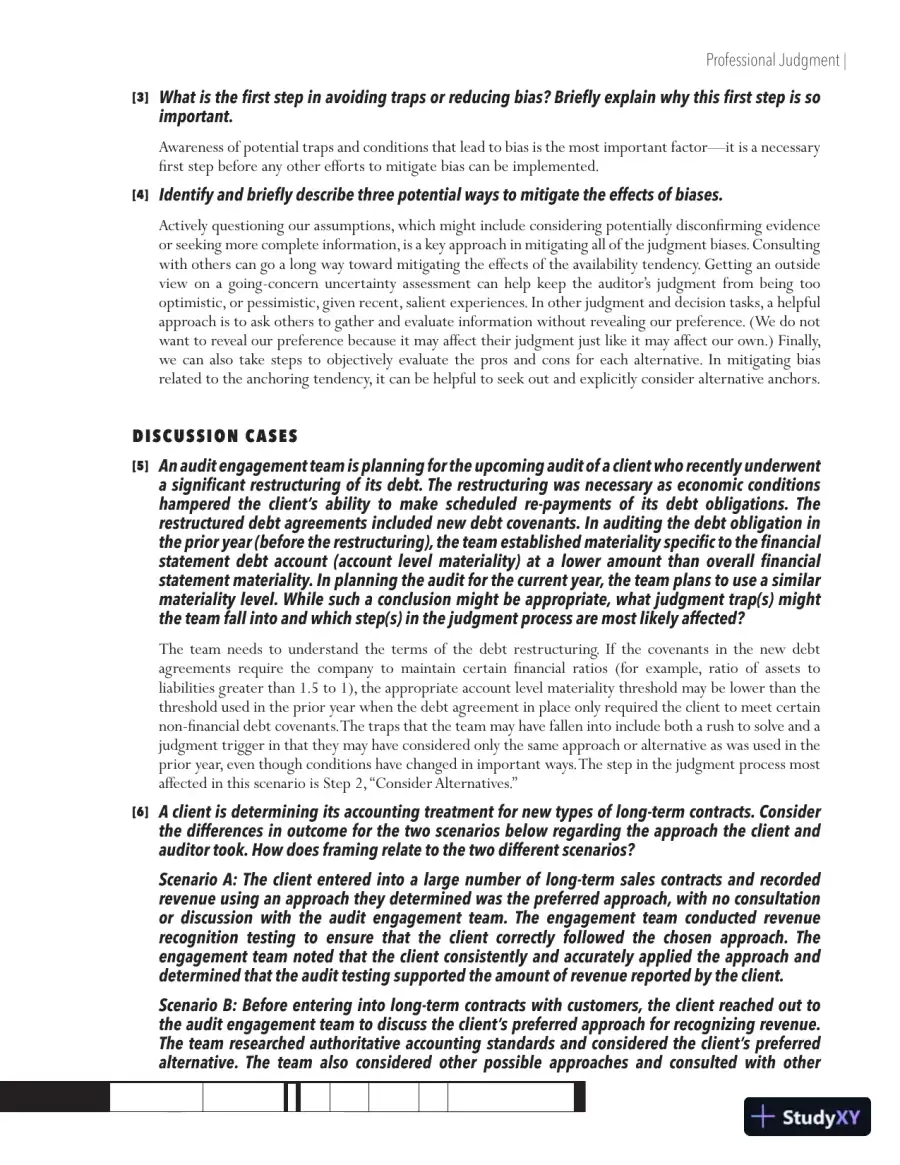 Solution Manual for Auditing Cases: An Interactive Learning Approach, 7th Edition, page 15