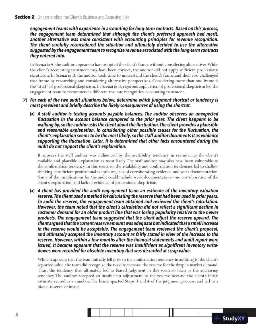 Solution Manual for Auditing Cases: An Interactive Learning Approach, 7th Edition, page 16