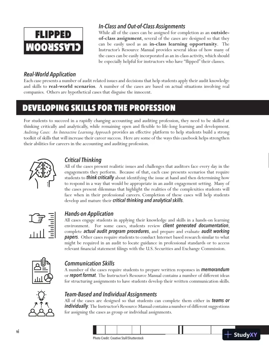 Solution Manual for Auditing Cases: An Interactive Learning Approach, 7th Edition, page 4