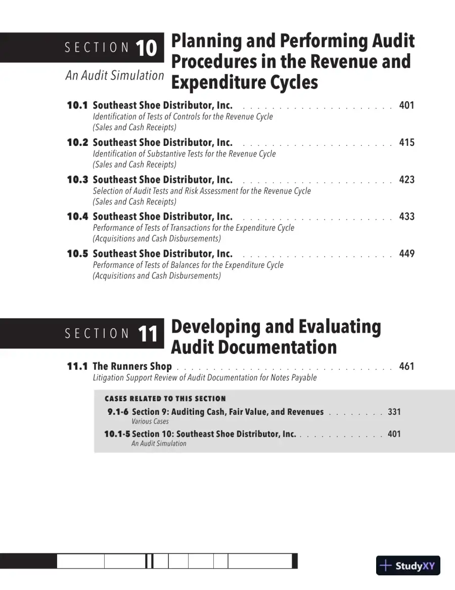 Solution Manual for Auditing Cases: An Interactive Learning Approach, 7th Edition, page 9