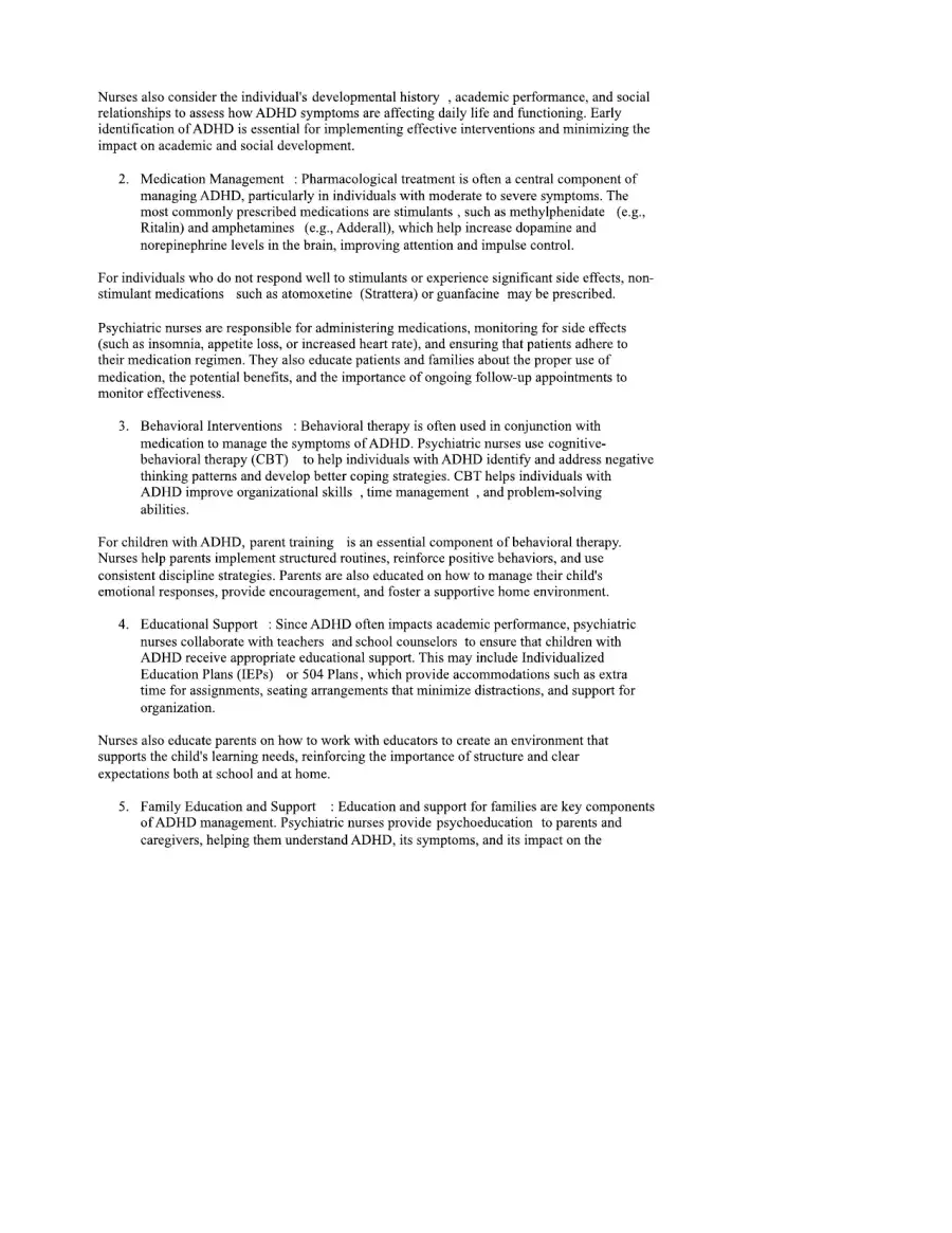 The Role of Psychiatric Nurses in Managing Attenti, page 2