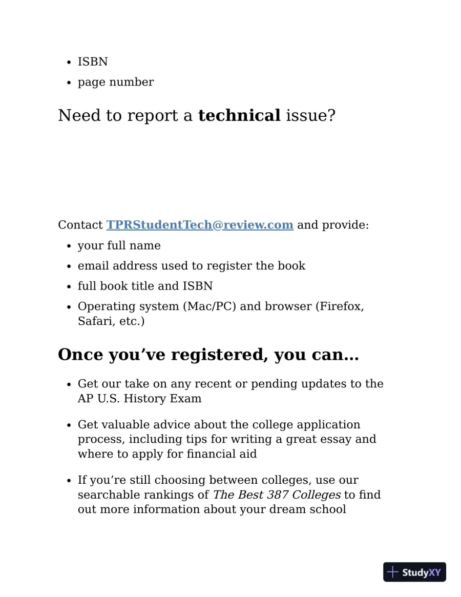 Princeton Review AP U.S. History Prep, 2022: Practice Tests + Complete Content Review (2022), page 12