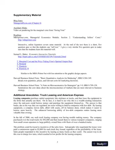Managerial Economics, 3rd Edition Class Notes - Page 14 preview image