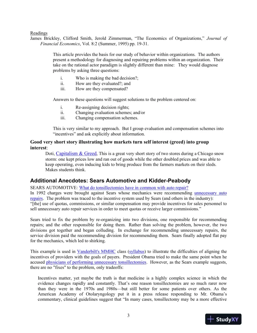 Managerial Economics, 3rd Edition Class Notes, page 4