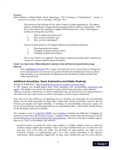 Managerial Economics, 3rd Edition Class Notes - Page 4 preview image
