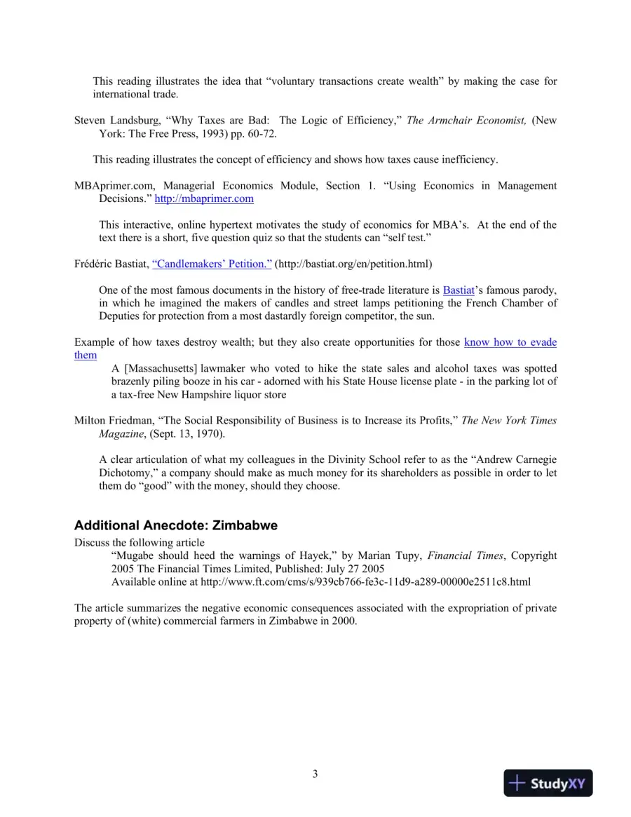 Managerial Economics, 3rd Edition Class Notes, page 8