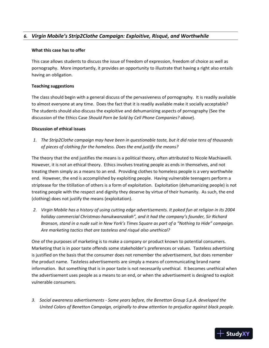 Business And Professional Ethics, 7th Edition Solution Manual, page 13