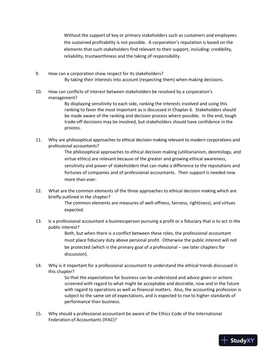 Business And Professional Ethics, 7th Edition Solution Manual, page 4