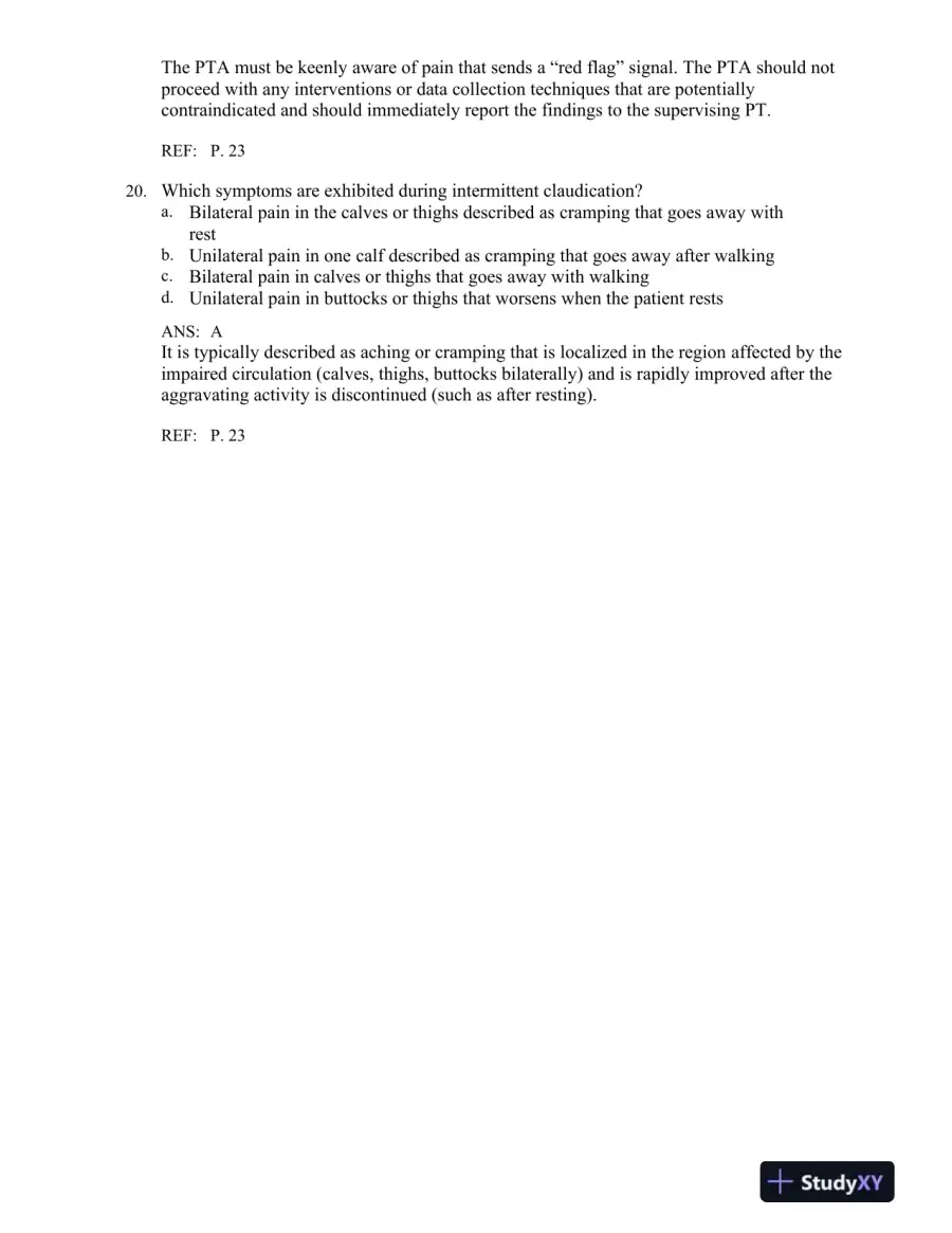 Fundamental Orthopedic Management for the Physical Therapist Assistant, 4th Edition Test Bank, page 13