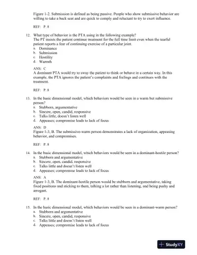 Fundamental Orthopedic Management for the Physical Therapist Assistant, 4th Edition Test Bank - Page 5 preview image