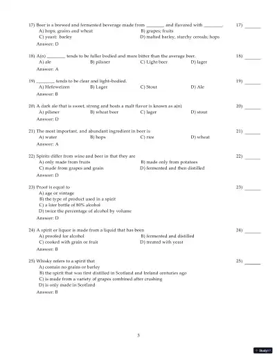 Test Bank for Introduction to Hospitality Management, 5th Edition - Page 24 preview image