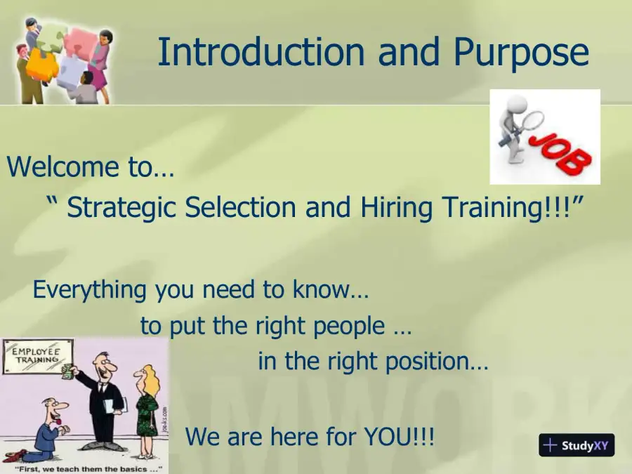 Human Resource Management Training Presentation, page 3