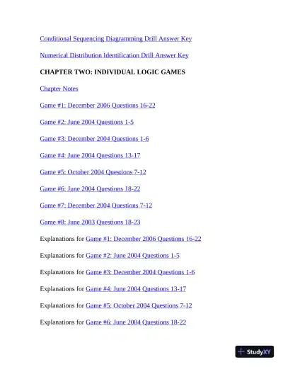 LSAT logic Games workbook (2020) - Page 13 preview image