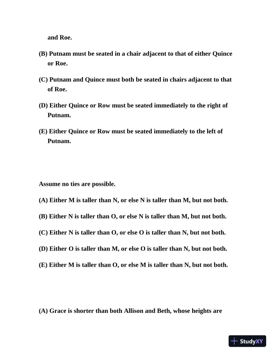 LSAT logic Games workbook (2020), page 22