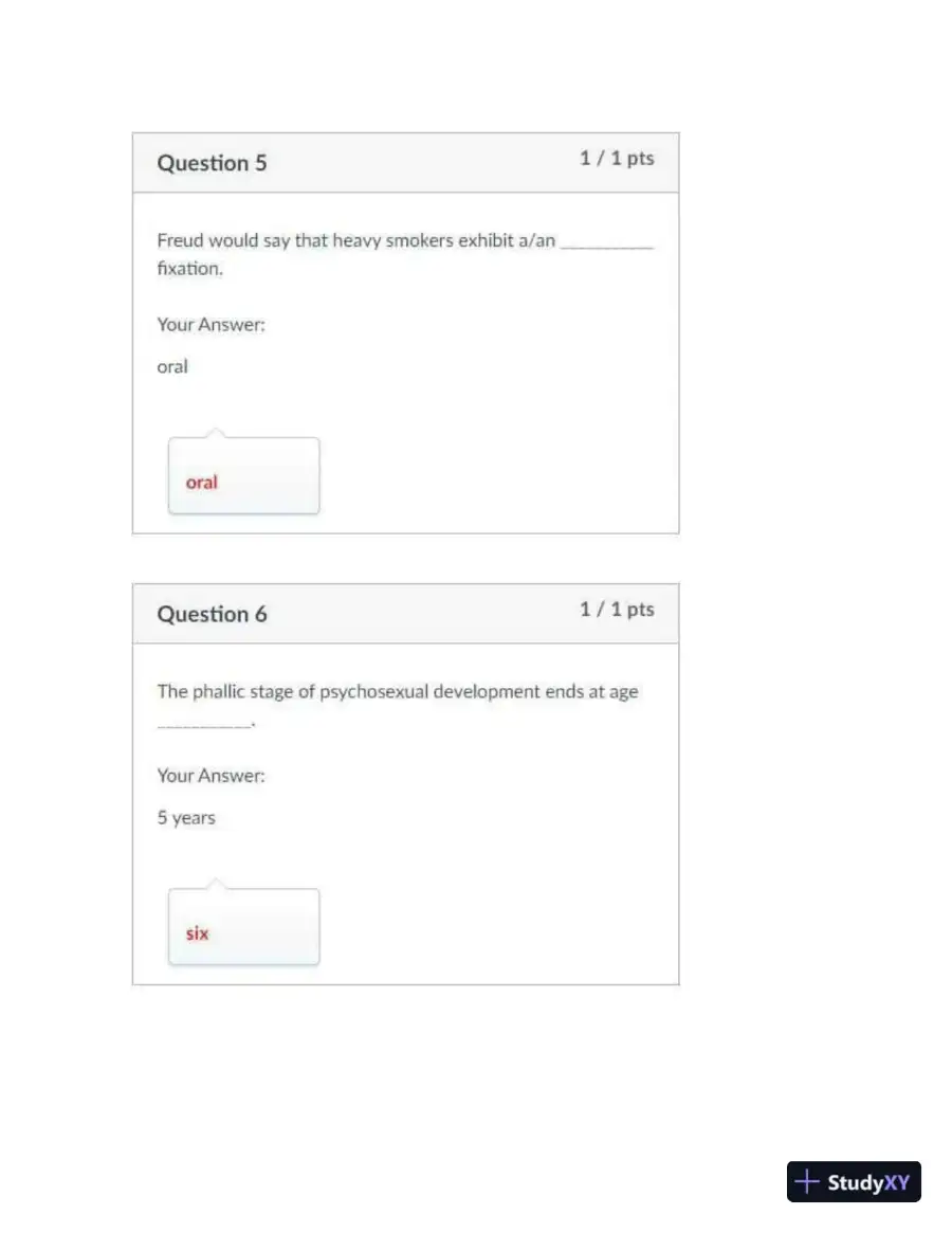 2023 PSYC 140 Developmental Psychology - NGN Real Exam with Answers (16 Solved Questions), page 4