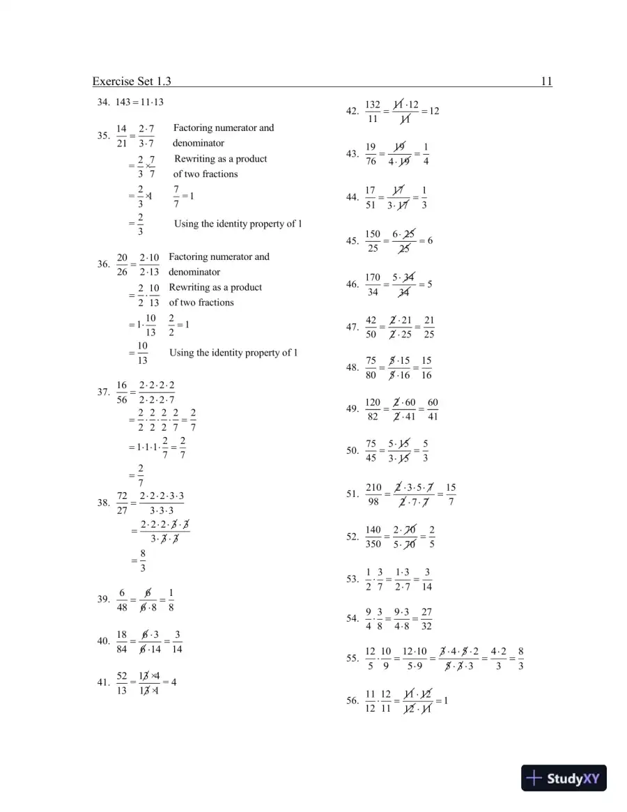 Solution Manual for Elementary and Intermediate Algebra: Graphs and Models, 5th Edition, page 14