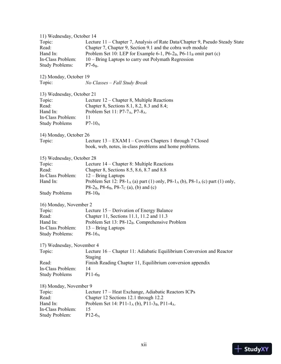 Essentials of Chemical Reaction Engineering, 2nd Edition Solution Manual, page 15