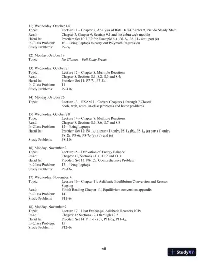 Essentials of Chemical Reaction Engineering, 2nd Edition Solution Manual - Page 15 preview image