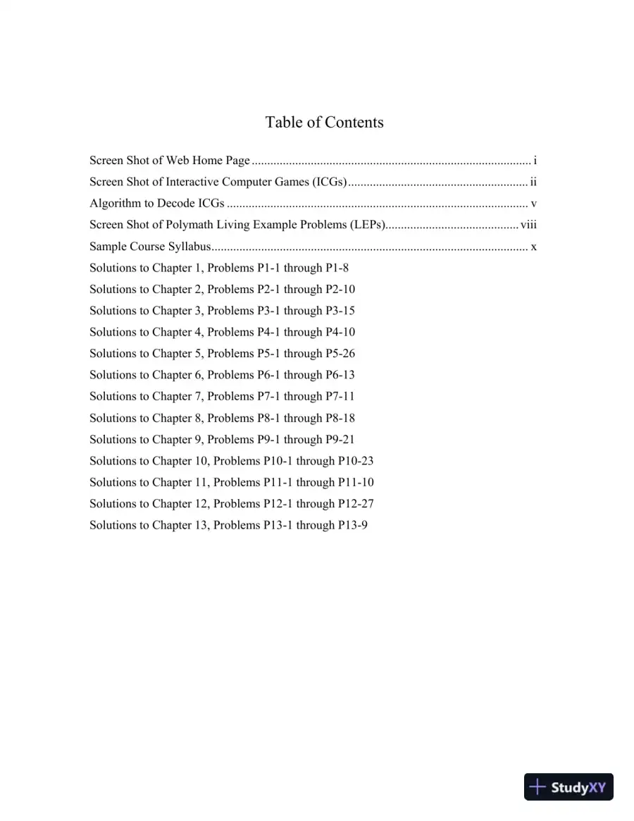 Essentials of Chemical Reaction Engineering, 2nd Edition Solution Manual, page 3