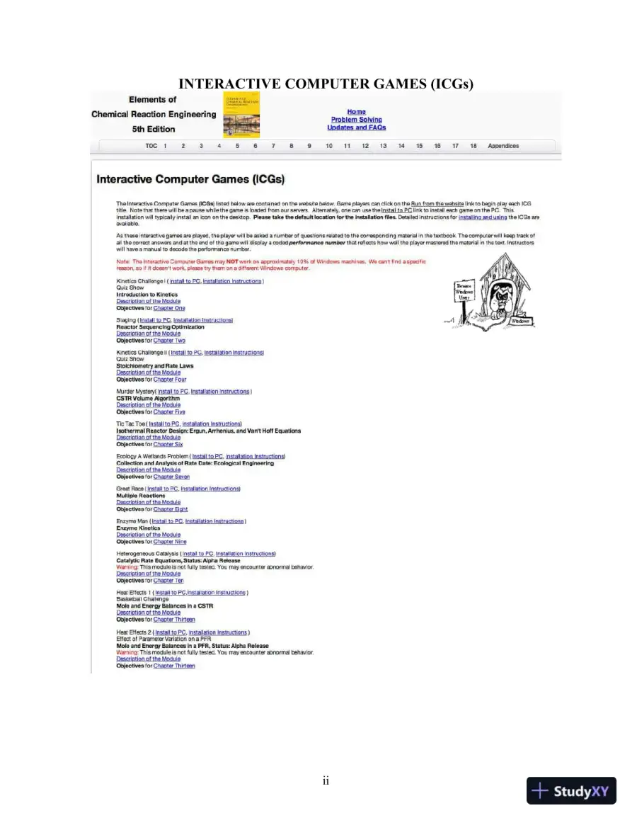 Essentials of Chemical Reaction Engineering, 2nd Edition Solution Manual, page 5