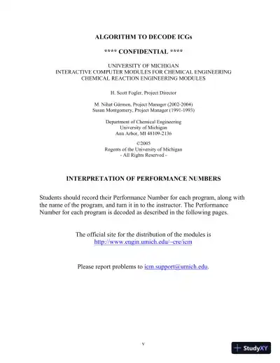 Essentials of Chemical Reaction Engineering, 2nd Edition Solution Manual - Page 8 preview image