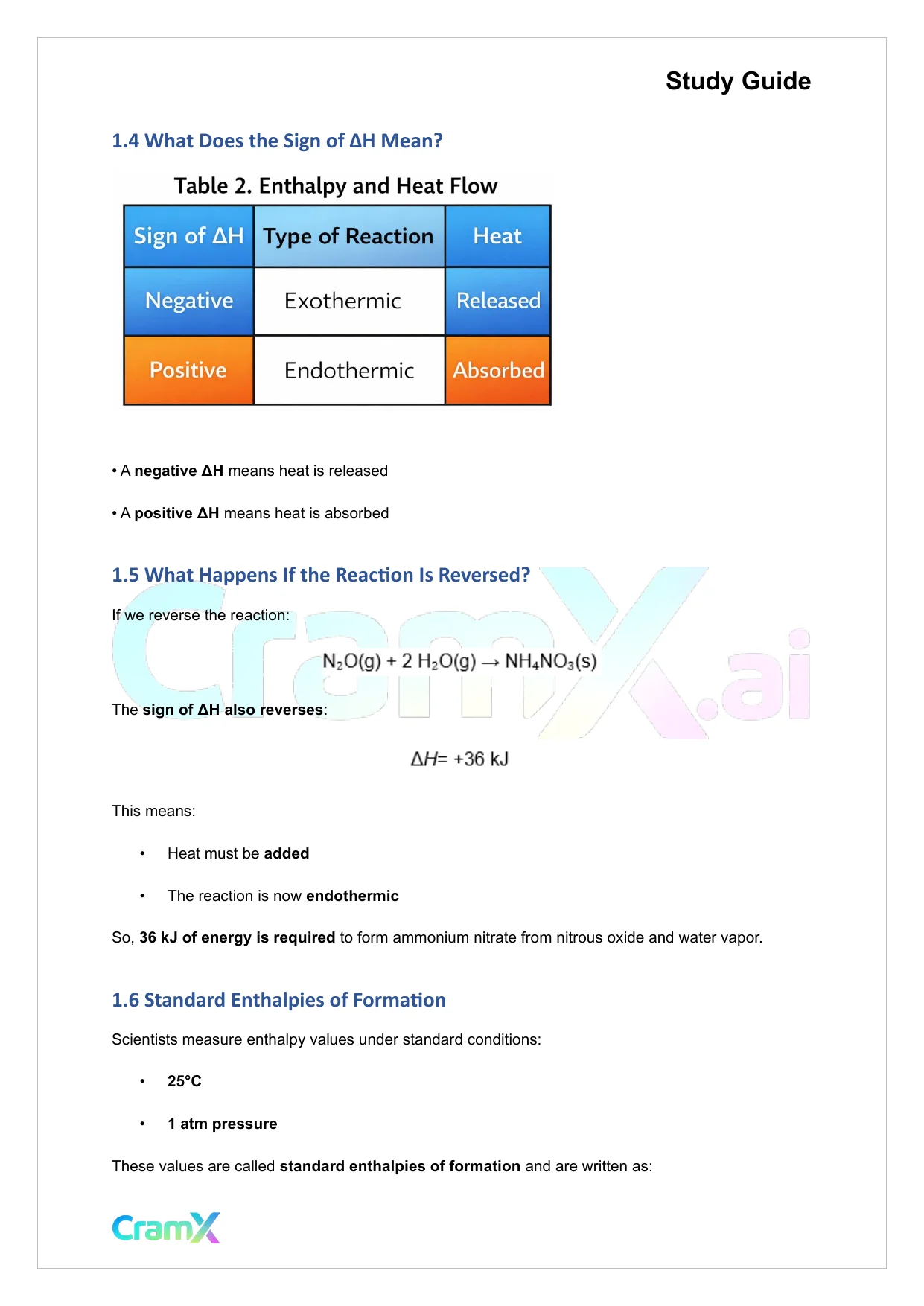 Chemistry - Thermodynamics - Page 3 preview image