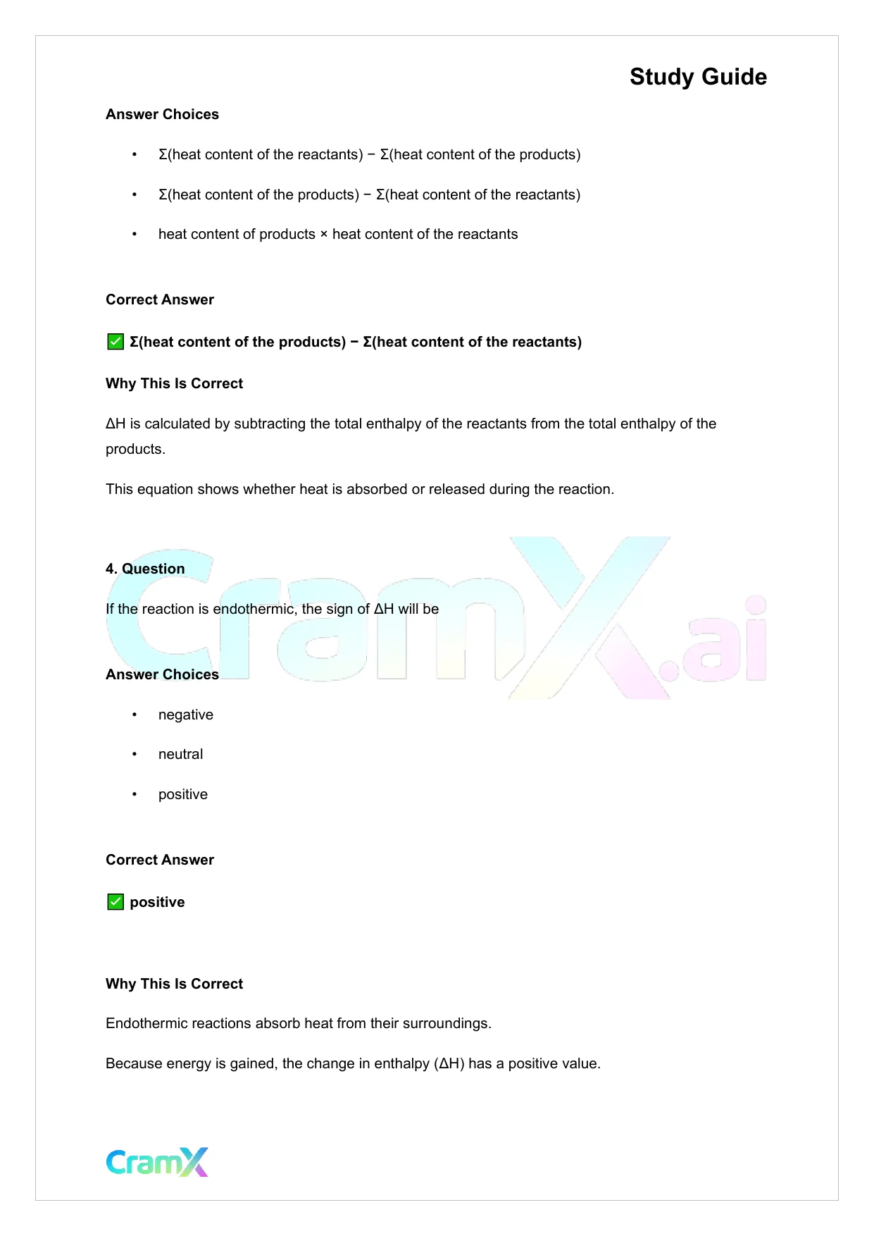 Chemistry - Thermodynamics - Page 7 preview image