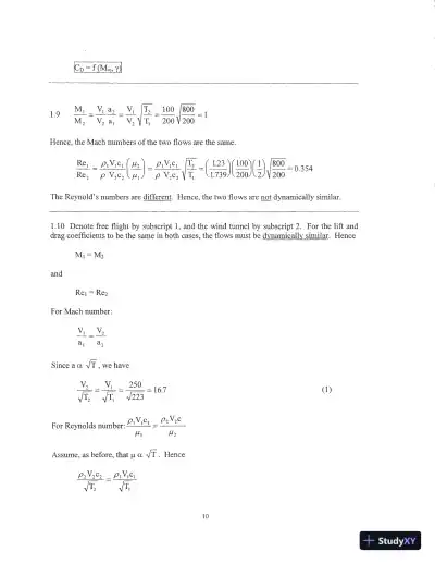 Solution Manual For Fundamentals of Aerodynamics, 6th Edition - Page 11 preview image