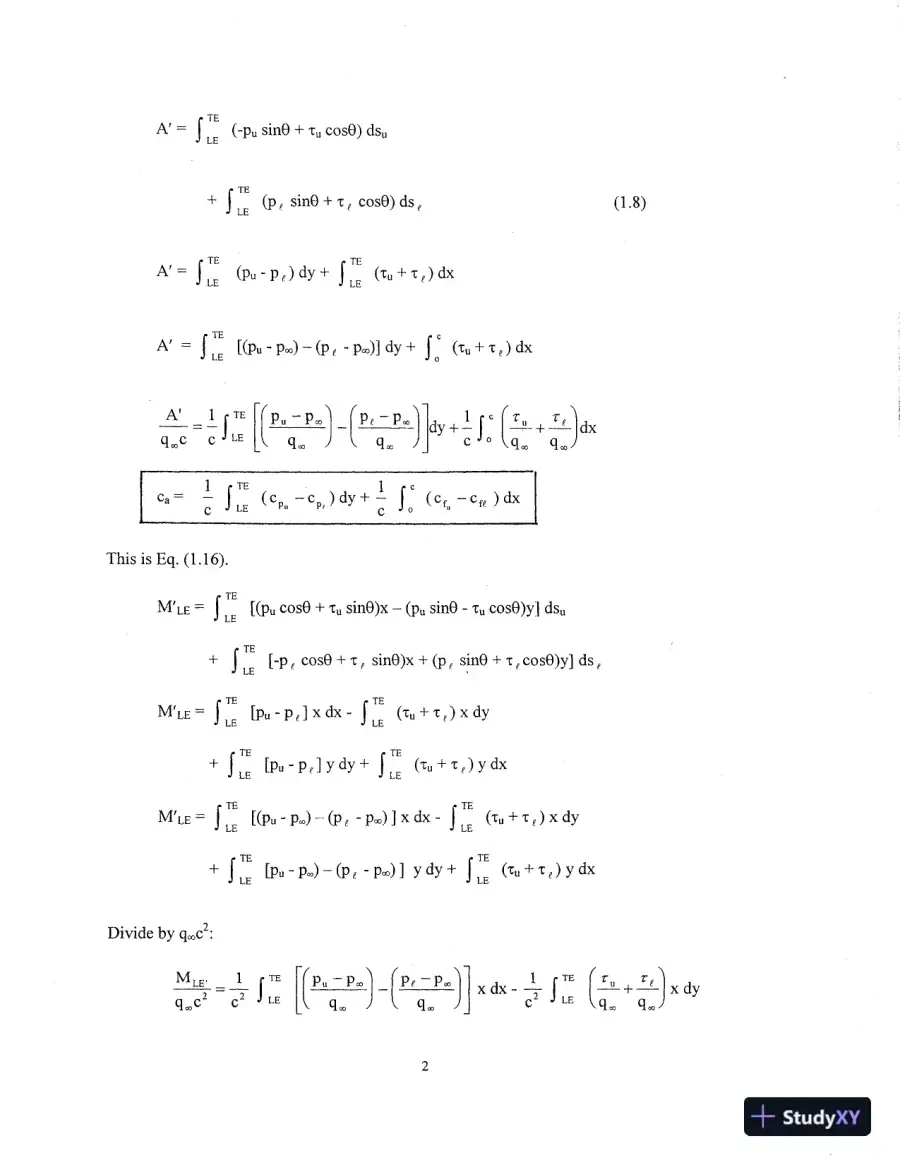 Solution Manual For Fundamentals of Aerodynamics, 6th Edition, page 3