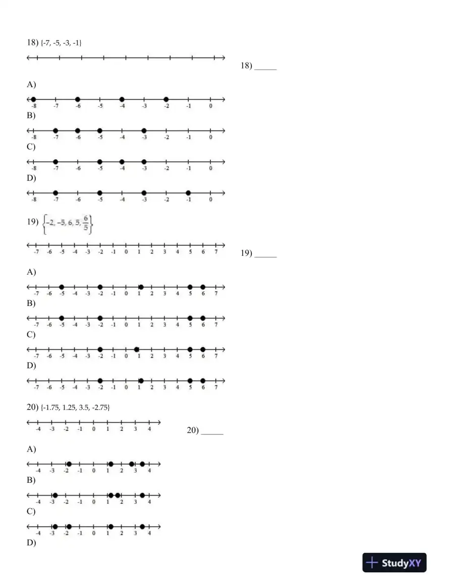 Test Bank for A Graphical Approach to College Algebra, 6th Edition, page 4