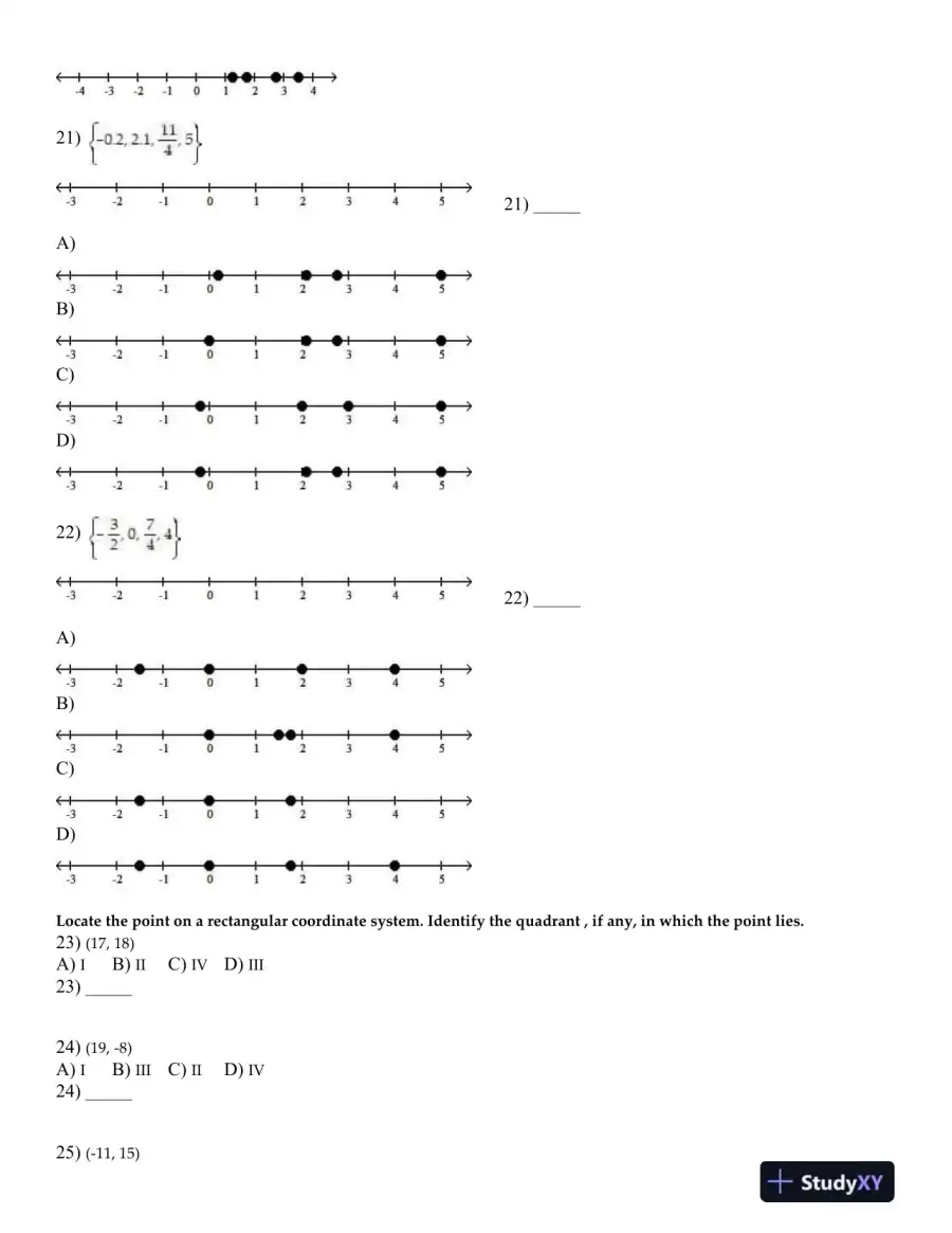 Test Bank for A Graphical Approach to College Algebra, 6th Edition, page 5