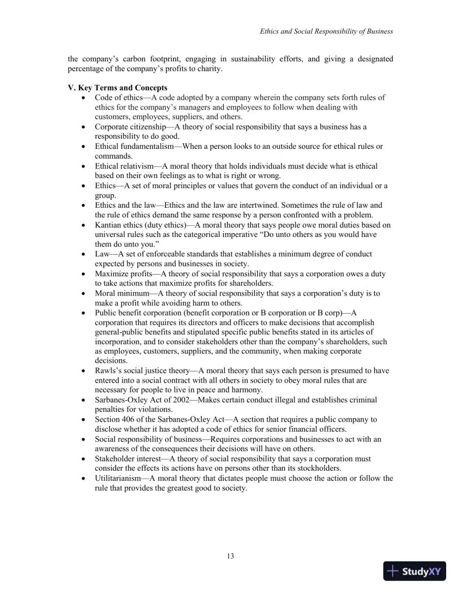 Lecture Notes for Legal Environment of Business, 9th Edition, page 15