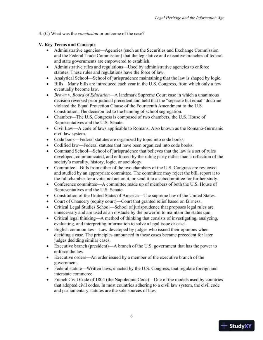 Lecture Notes for Legal Environment of Business, 9th Edition, page 8