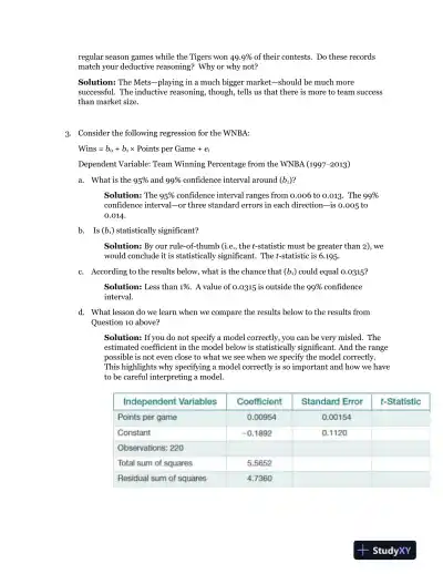 Solution Manual For Sports Economics, 1st Edition - Page 15 preview image