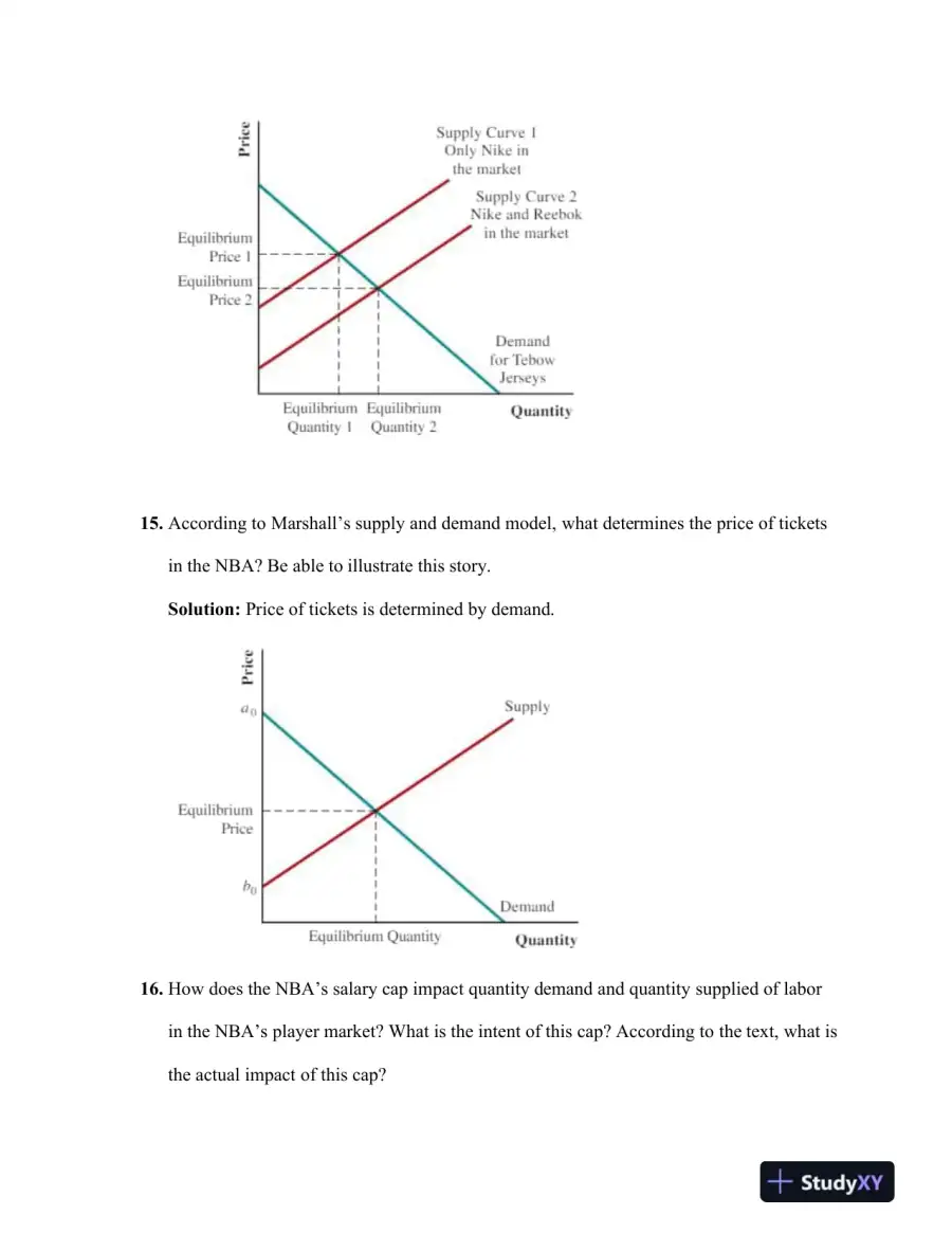 Solution Manual For Sports Economics, 1st Edition, page 6