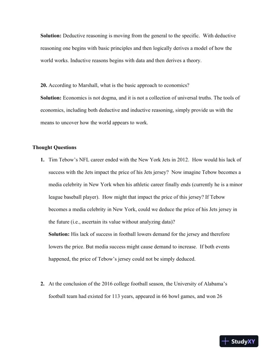 Solution Manual For Sports Economics, 1st Edition, page 8
