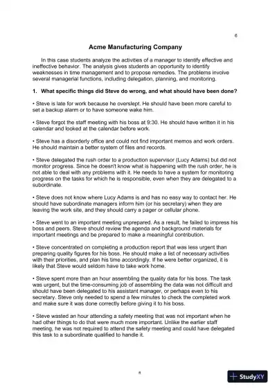 Solution Manual for Leadership in Organizations, 9th Edition - Page 10 preview image