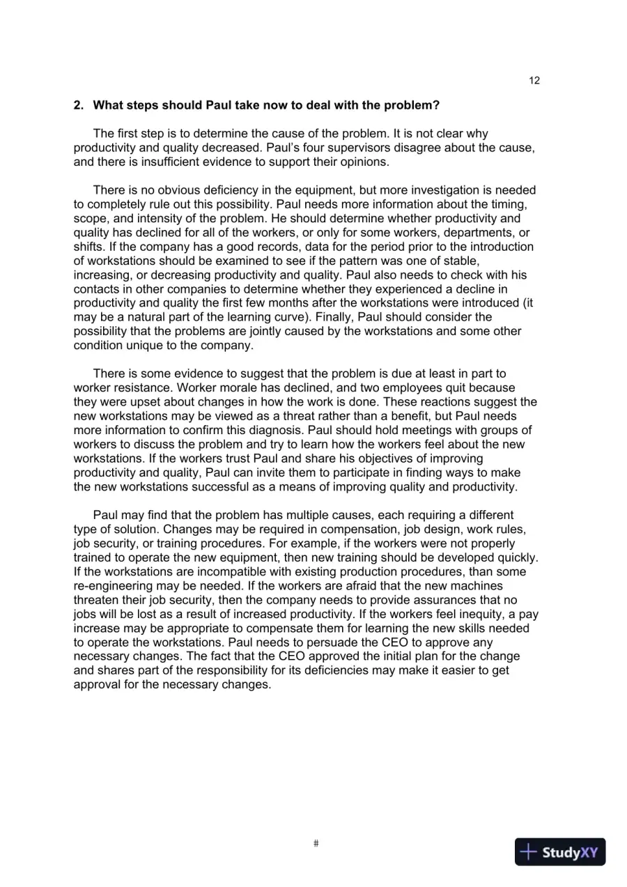 Solution Manual for Leadership in Organizations, 9th Edition, page 16