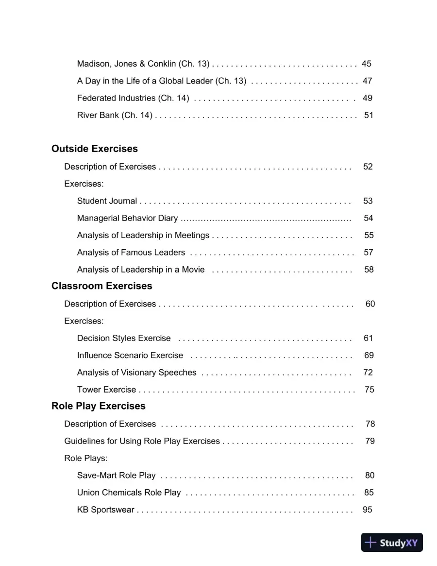 Solution Manual for Leadership in Organizations, 9th Edition, page 4