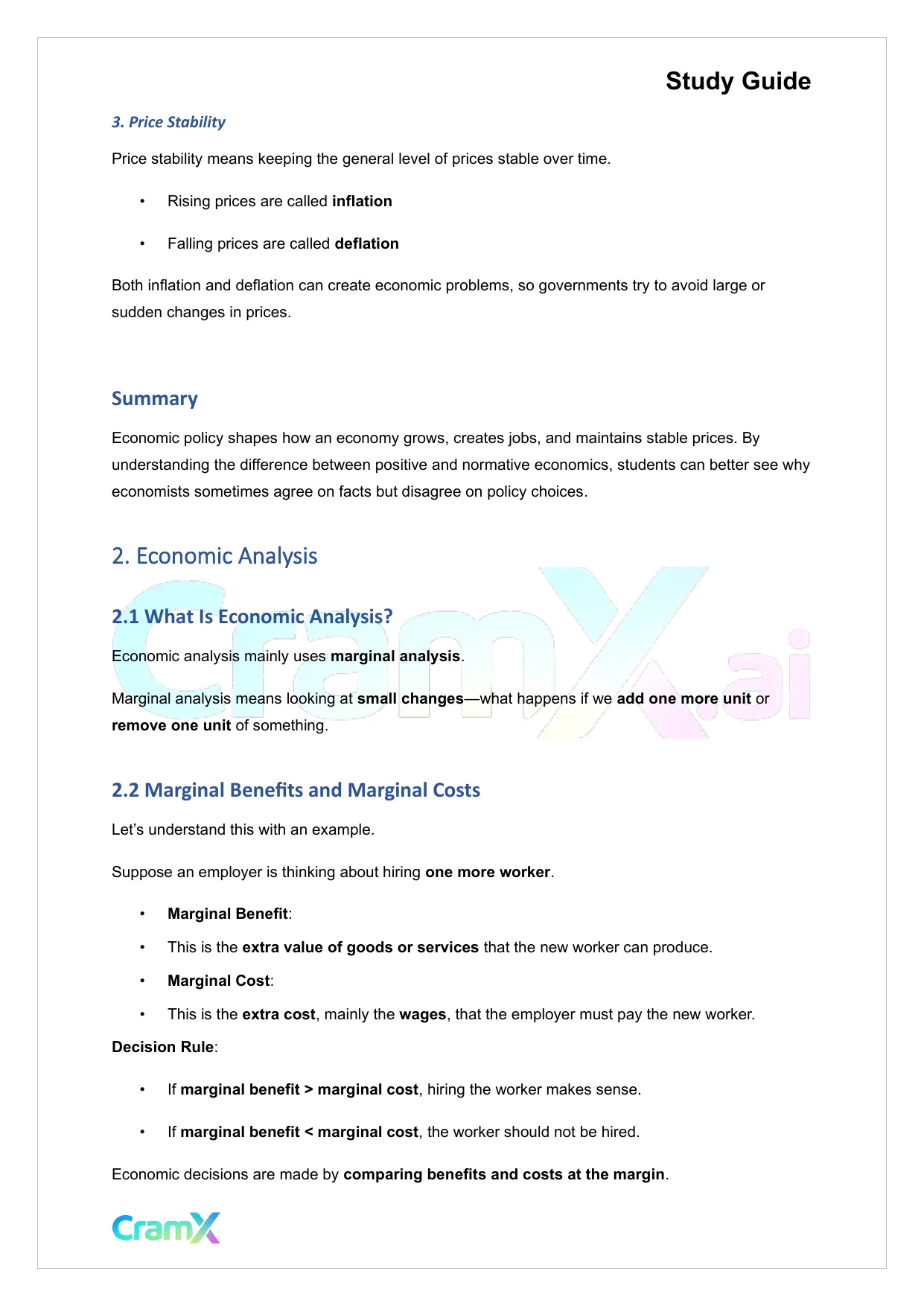 Economics - Introduction - Page 3 preview image