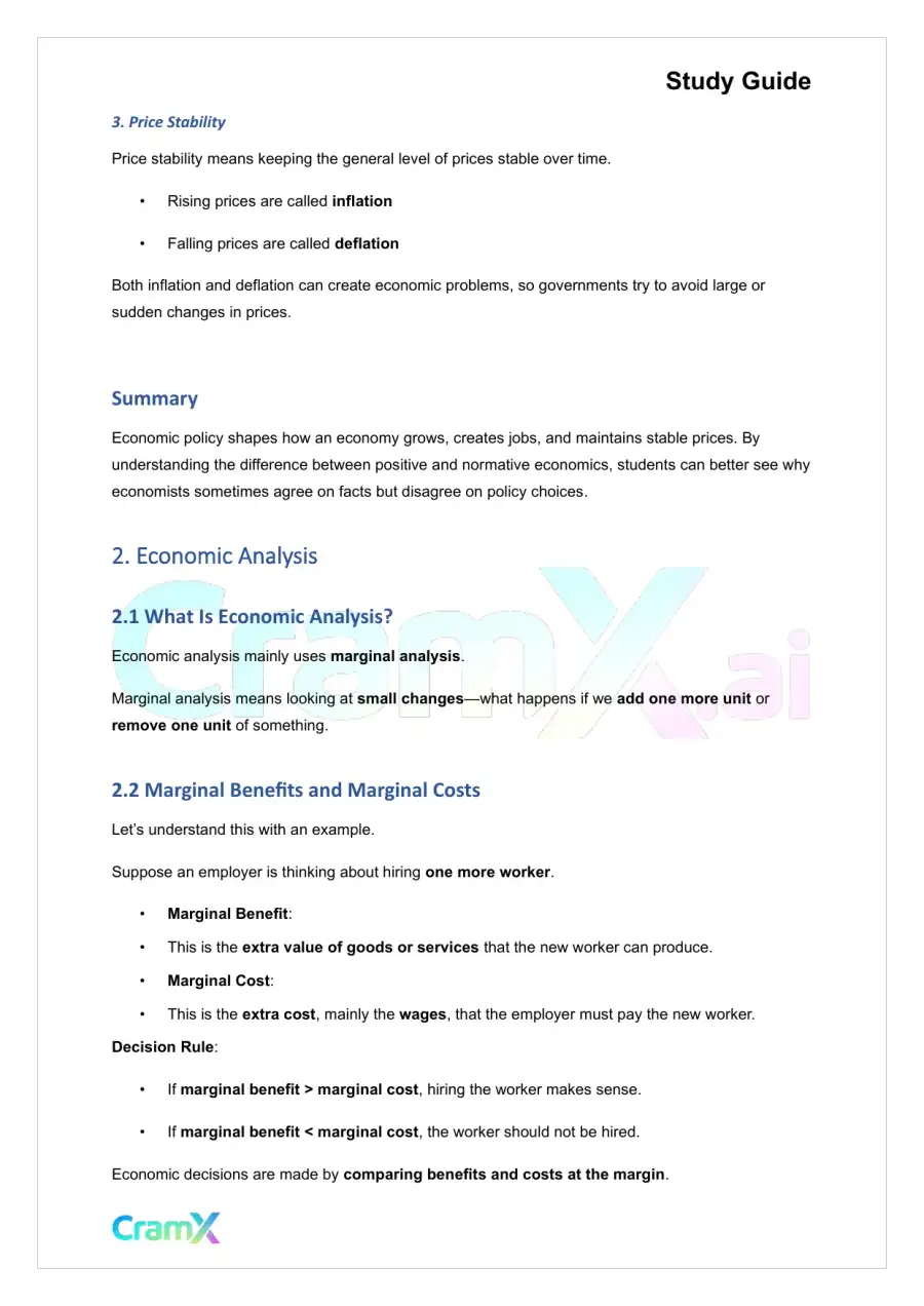 Economics - Introduction, page 3