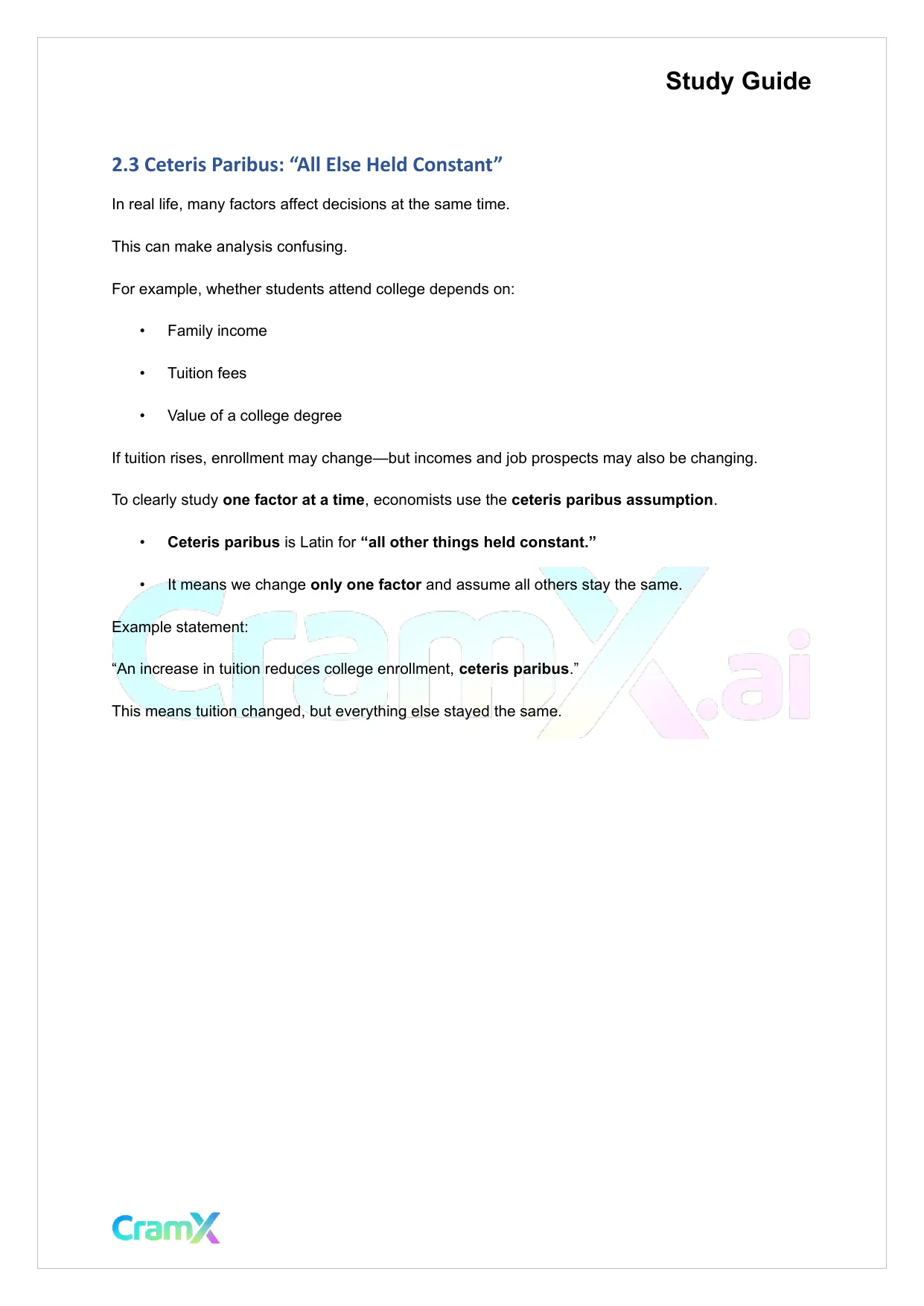 Economics - Introduction - Page 4 preview image