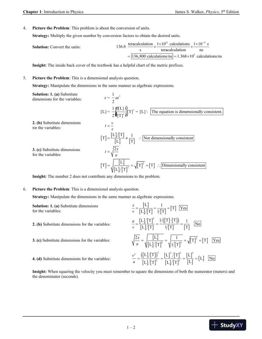 Solution Manual for Physics, 5th Edition, page 3
