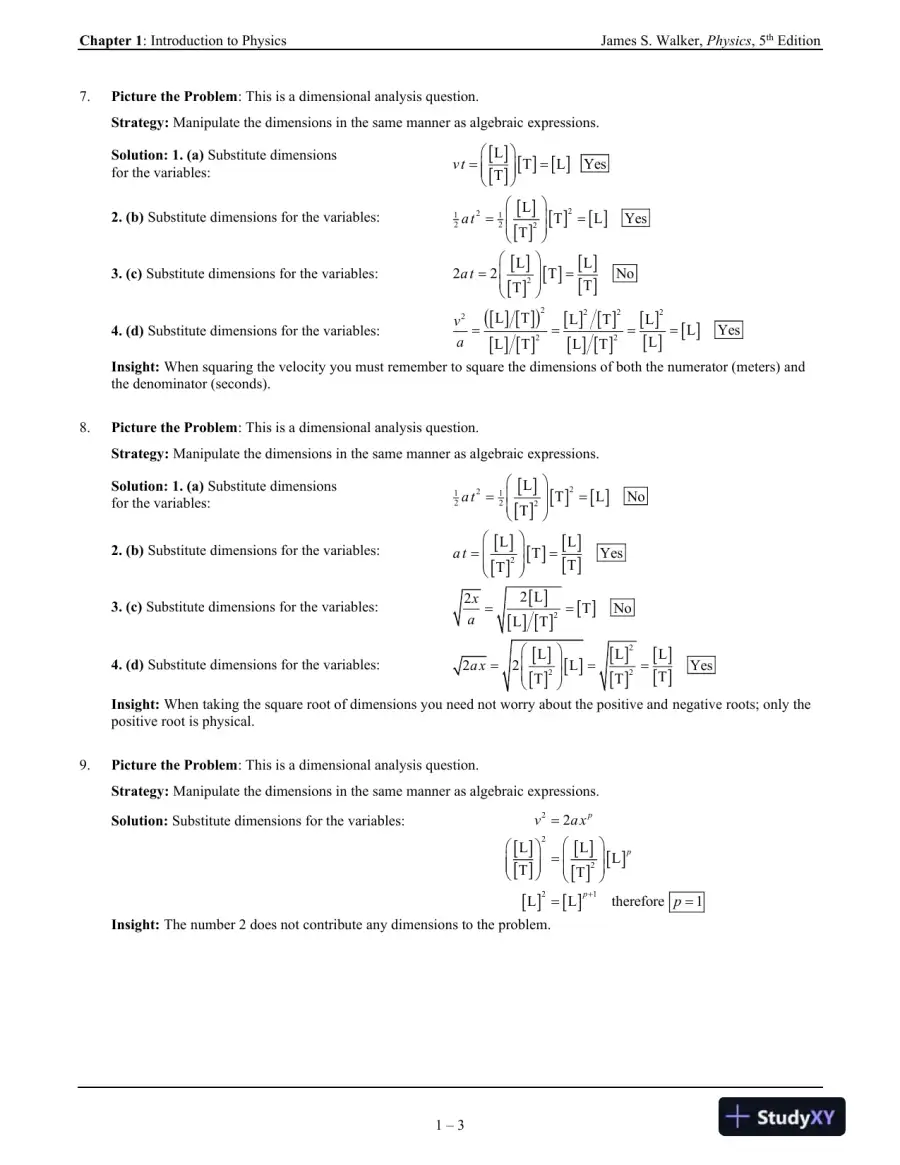 Solution Manual for Physics, 5th Edition, page 4