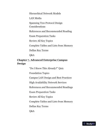 CCNP Enterprise Design ENSLD 300-420 Official Cert Guide: Designing Cisco Enterprise Networks (2020) - Page 22 preview image
