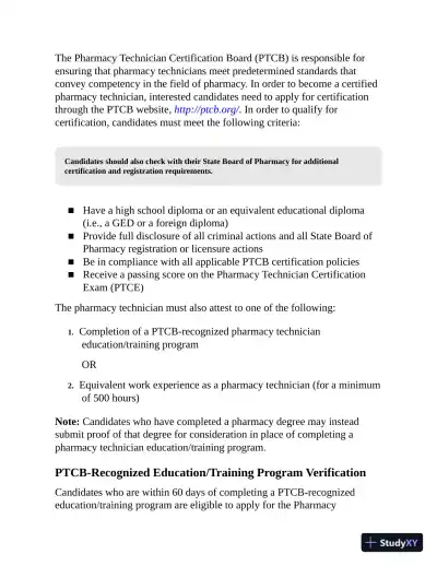 PTCE: Pharmacy Technician Certification Exam Premium: 4 Practice Tests + Comprehensive Review + Online Practice (2022) - Page 14 preview image