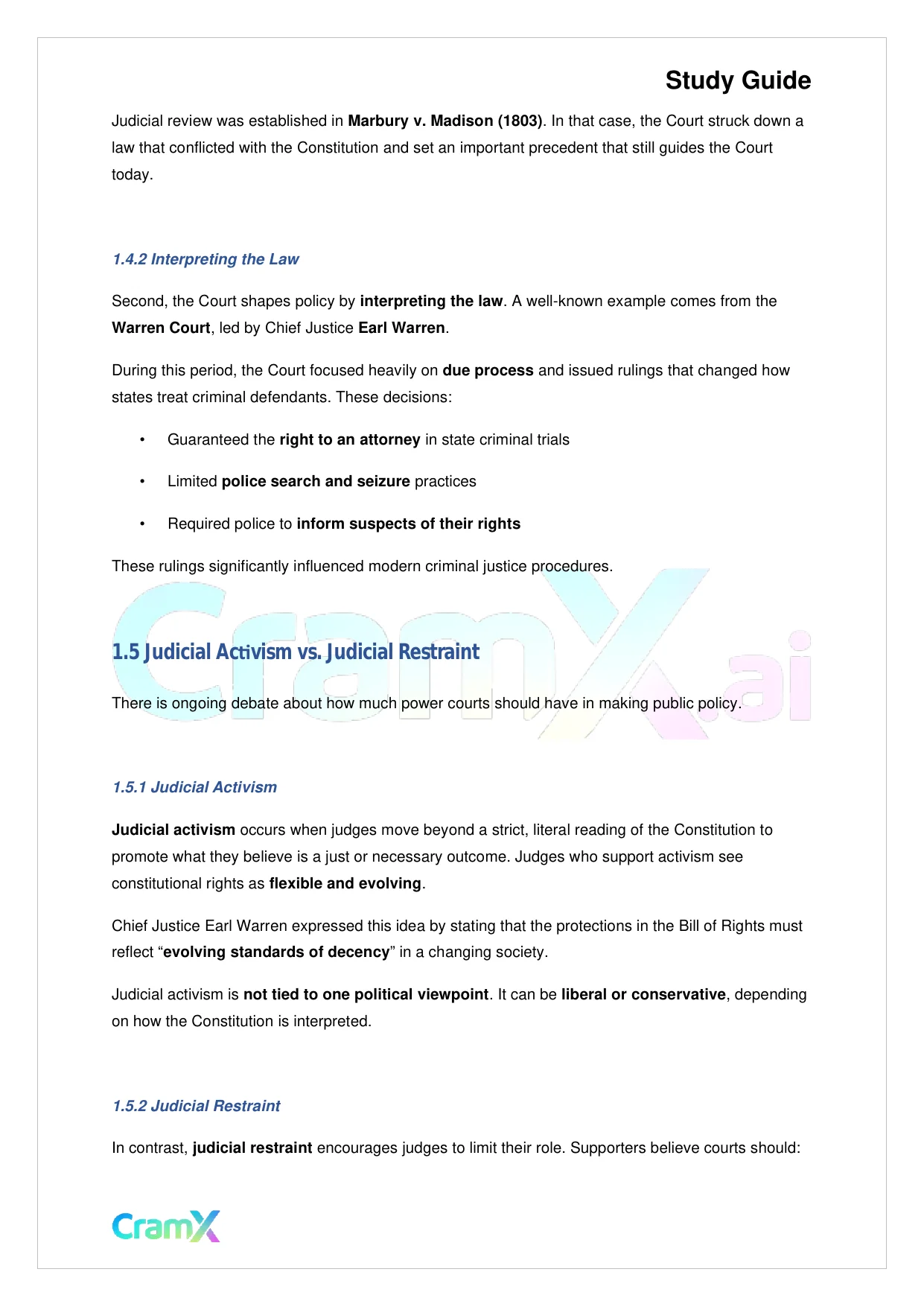 Criminal Justice - Criminal Courts - Page 3 preview image