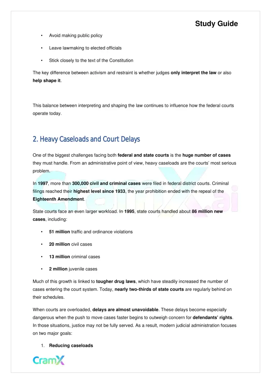 Criminal Justice - Criminal Courts, page 4