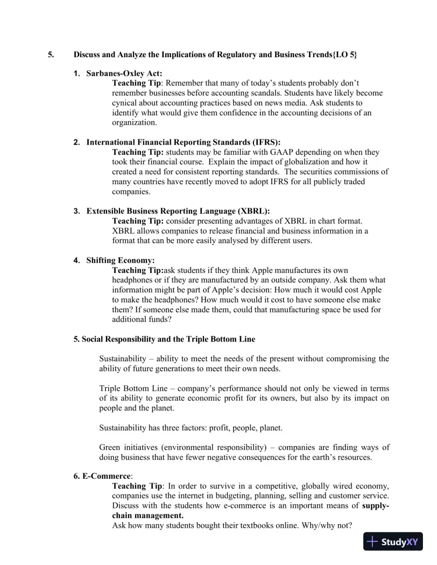 Managerial Accounting, Third Canadian Edition Class Notes, page 8