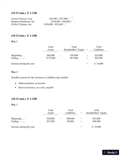 Solution Manual for Financial Accounting, 3rd Edition - Page 14 preview image